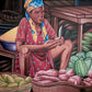 ŠTUNNING 30 x 40 Original ART BY THE LISTED MASTER LORVENS LOVENS-HAITI HAITIAN-